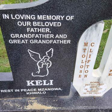 AUGUSTINE Mtolose Clifton 1927-2017