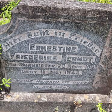 BERNDT Ernestine Friederike nee BURMEISTER 1889-1944