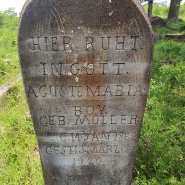 BOY Aguste Maria nee MOLLER 1868-1920