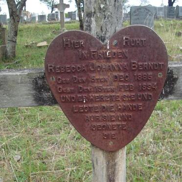 BERNDT Rebecca Johanna 1885-1894