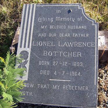 BOTTCHER Lionel Lawrence 1893-1964