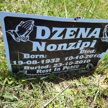 DZENA Nonzipi 1932-2010