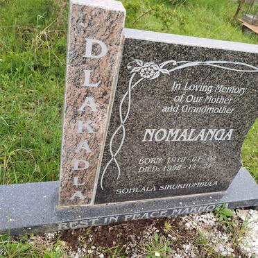 DLAKADLA Nomalanga 1918-1998