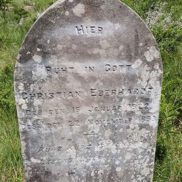 EBERHARDT Christian 1822-1893