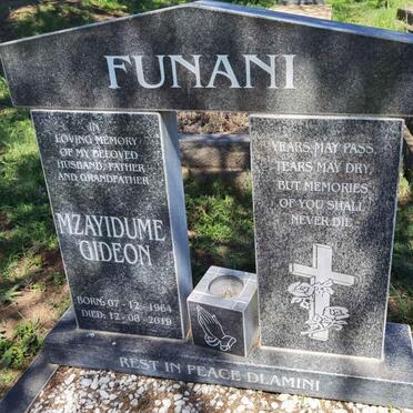 FUNANI Mzayidume Gideon 1964-2019