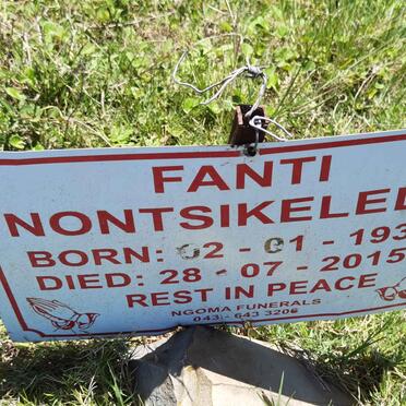 FANTI Nontsikelelo 1938-2015