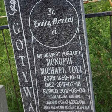 GOTYWA Mongezi Michael Toyi 1959-2017