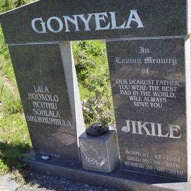 GONYELA Jikile 1952-2016