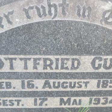 GURR Gottfried 1855-1934