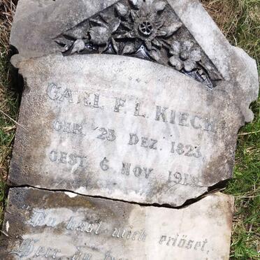 KIECK Carl F.L. 1823-1913