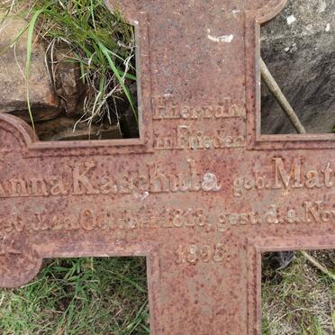 KASCHULA Anna nee MATSCHKE 1818-1895