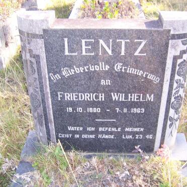 LENTZ Friedrich Wilhelm 1880-1963