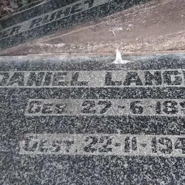 LANGHEIN Daniel 1890-1942