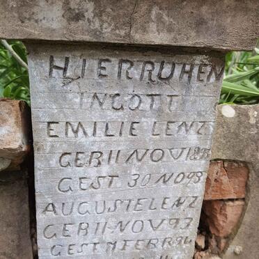 LENZ Emilie 1893-1893 :: LENZ Auguste 1893-1894