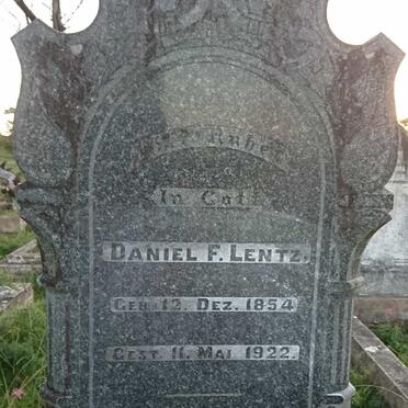 LENTZ Daniel F. 1854-1922