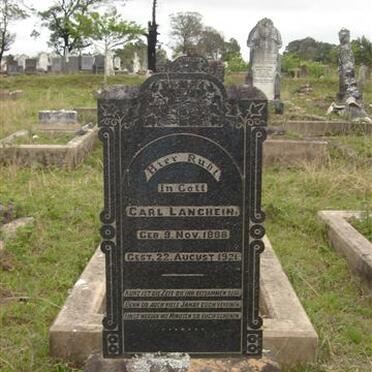 LANGHEIN Carl 1888-1921