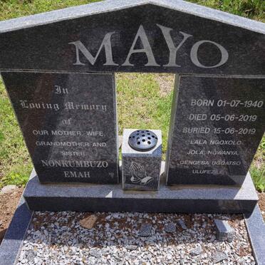 MAYO Nonkumbuzo Emah 1940-2019