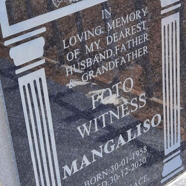 MANGALISO Foto Witness 1958-2020