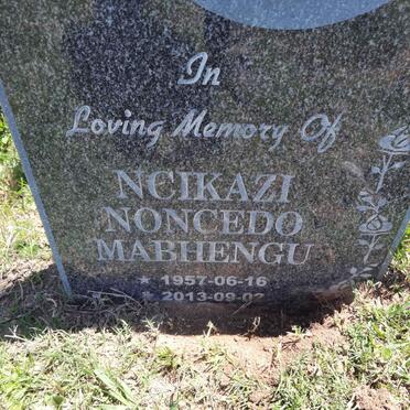 MABHENGU Ncikazi Noncedo 1957-2013