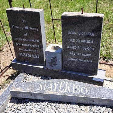 MAYEKISO Mzimasi 1968-2014