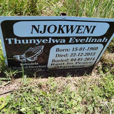 NJOKWENI Thunyelwa Evelinah 1960-2013
