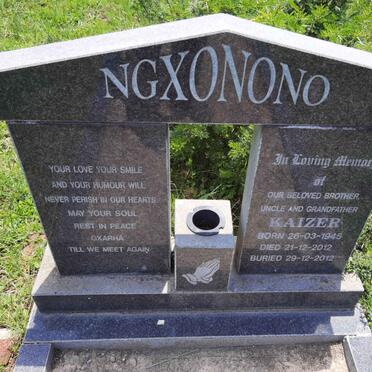 NGXONONO Kaizer 1945-2012