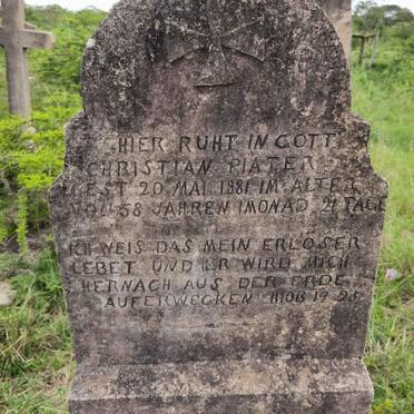 PIATER Christian -1881