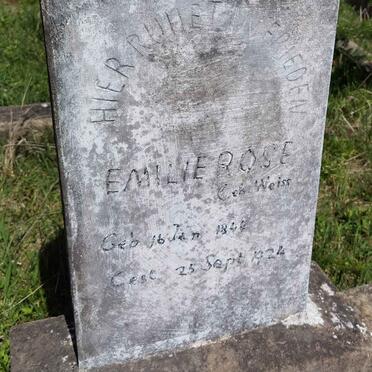 ROSE Emilie nee WEISS 184?-1924