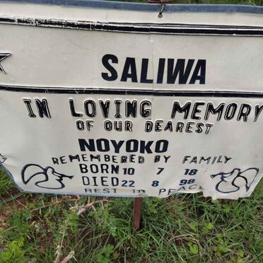 SALIWA Noyoko 1918-1998