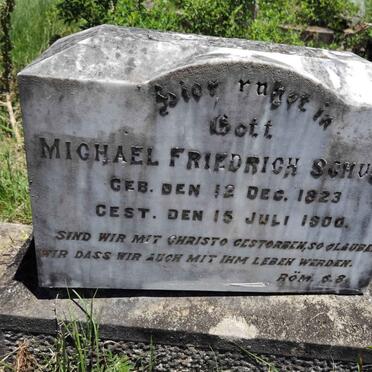 SCHULZ Michael Friedrich 1823-1900