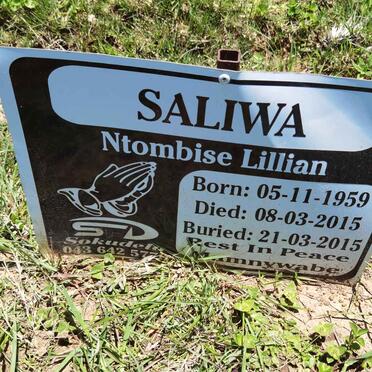 SALIWA Ntombise Lilian 1959-2015