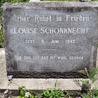 SCHONKECHT Louise -1942