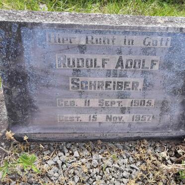 SCHREIBER Rudolf Adolf 1905-1957