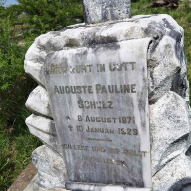 SCHULZ Auguste Pauline 1871-1929