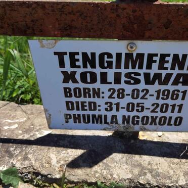 TENGIMFENE Xoliswa 1961-2011