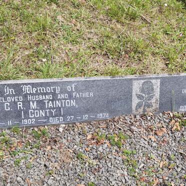 TAINTON C.R.M. 1902-1974 &amp; Rhoda BYRON 1906-1983