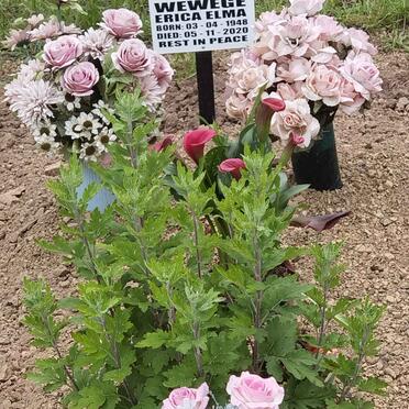 WEWEGE Erica Elma 1948-2020