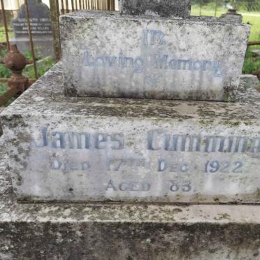 CUMMING James -1922
