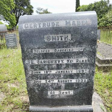 SMITH Gertrude Mabel nee BARICHIEVY 1892-1935