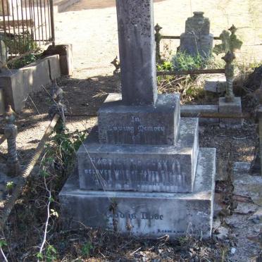 CUMMING Harriet P.H. -1898