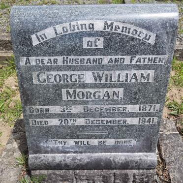 MORGAN George William 1871-1941