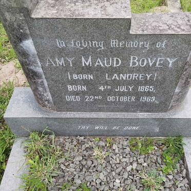 BOVEY Amy Maud nee LANDREY 1865-1963