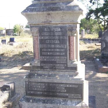 RISTOW Robert George 1872-1917