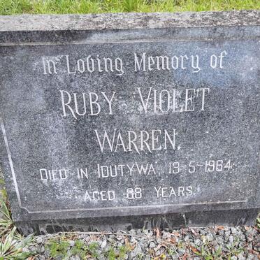 WARREN Ruby Violet -1964