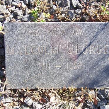 BURSEY Malcolm George 1911-1953