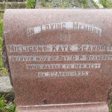 SCANDRETT Millicent Kate nee FULLER -1933