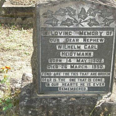 HEIDTMANN Wilhelm Carl 1902-1950