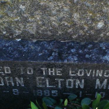 MILLS John Elton 1885-1973