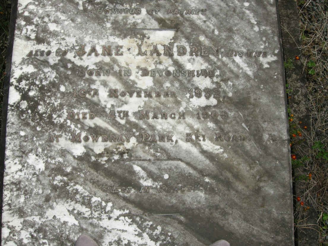 LANDREY Jane 1832-1908