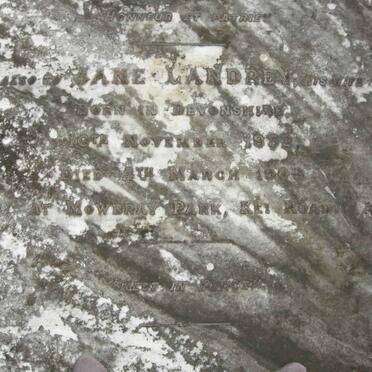 LANDREY Jane 1832-1908